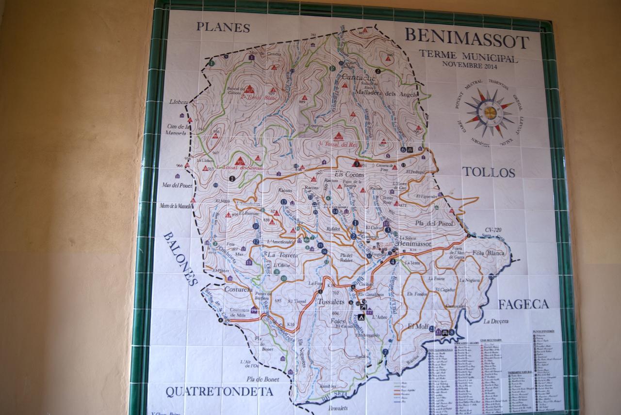 Hotel Rural Valhalla Benimassot Buitenkant foto